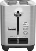 Bella - Pro Series 2-Slice Extra-Wide-Slot Toaster - Stainless Steel