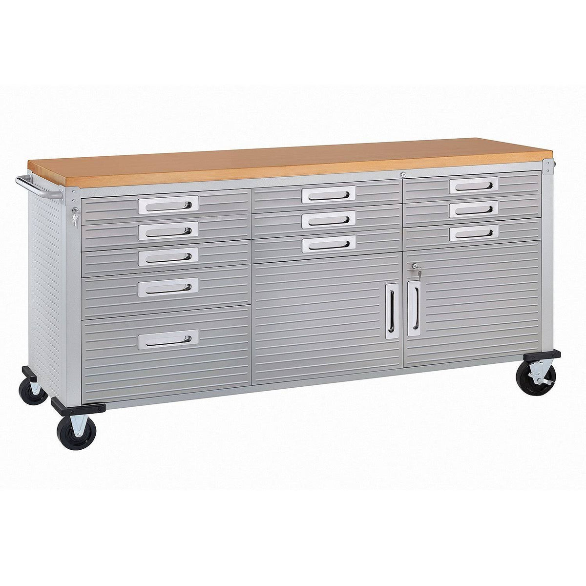 Seville Classics UltraHD Rolling Workbench - Granite-Instock