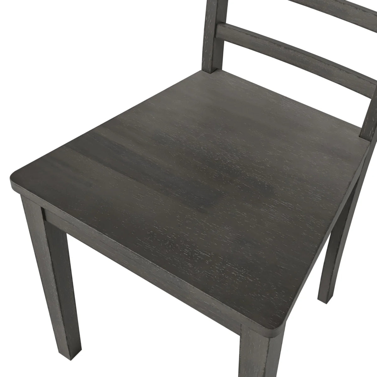 Harper & Bright Designs 5 Pieces Wooden Round Dining Table and Chair Set with Special - Shaped Legs and an Exquisitely Designed Hollow Chair Back for Dining Room