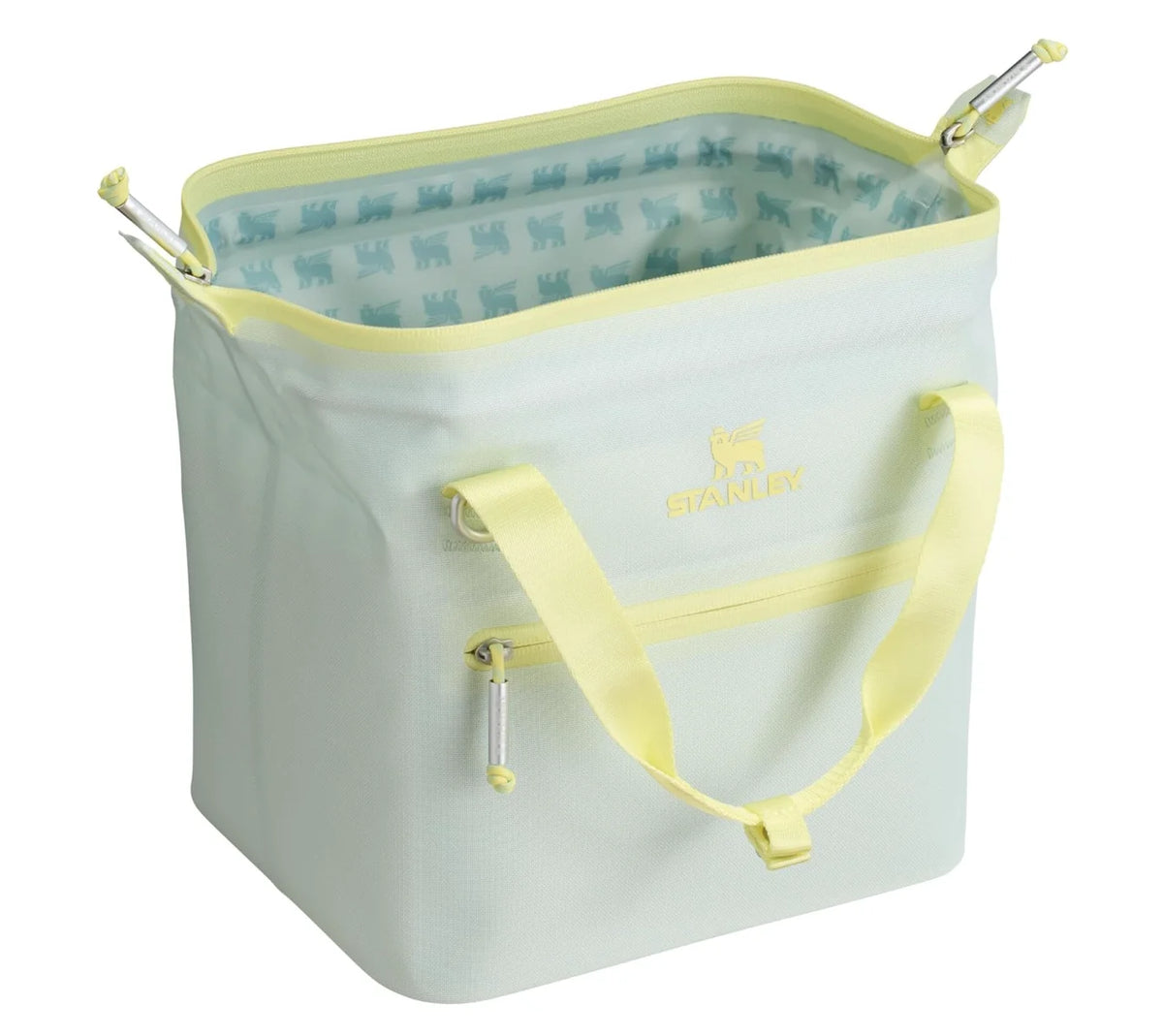 Stanley All Day Julienne Mini Soft Cooler Bag and Lunch Box - Mist Color | Can Cooler with Handles and Strap | 12 Hour Cooling | Insulated Travel Bag with Zipper | BPA - Free