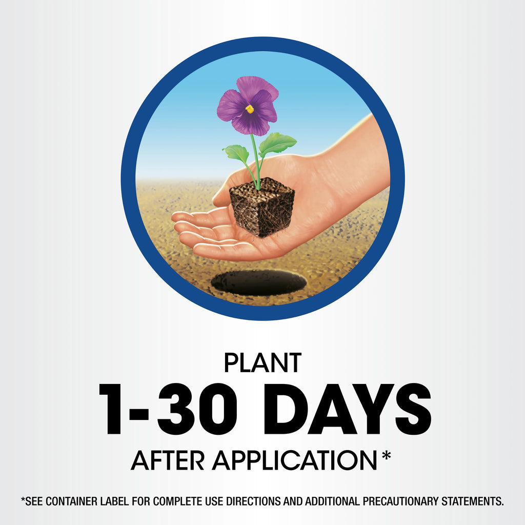 Roundup Weed & Grass Killer? Concentrate, Use in Flower Beds and Other Areas of Your Yard, 1 Gal