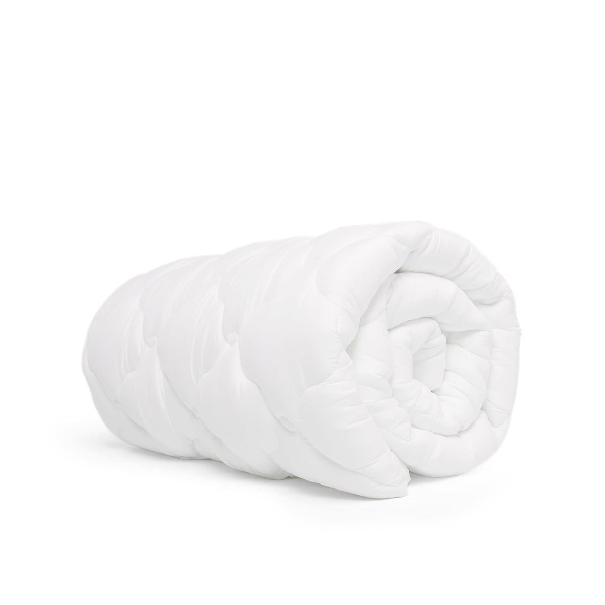 eLuxury White King Extra Plush Mattress Pad with Fitted Skirt