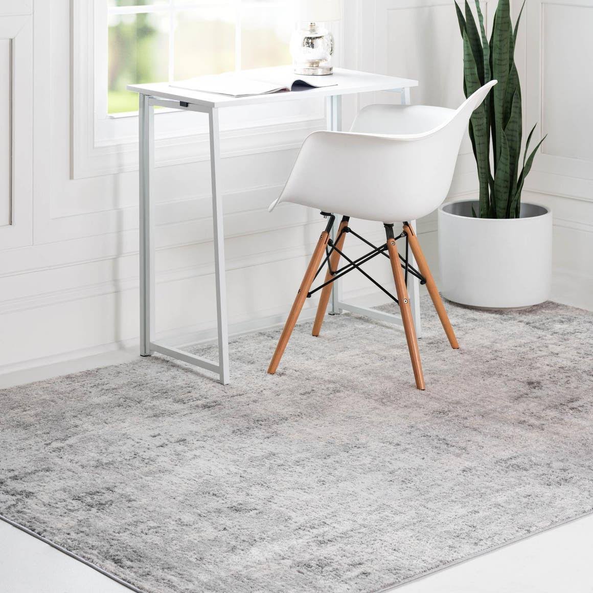 Caspian 245cm x 305cm Gray Abstract Area Rug