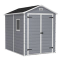 Keter Manor 6 ft. W x 8 ft. D Resin Storage Shed