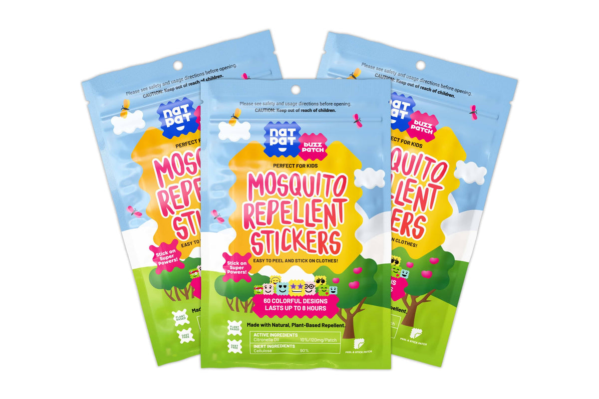 BuzzPatch Mosquito Repellent Stickers 3 Packs
