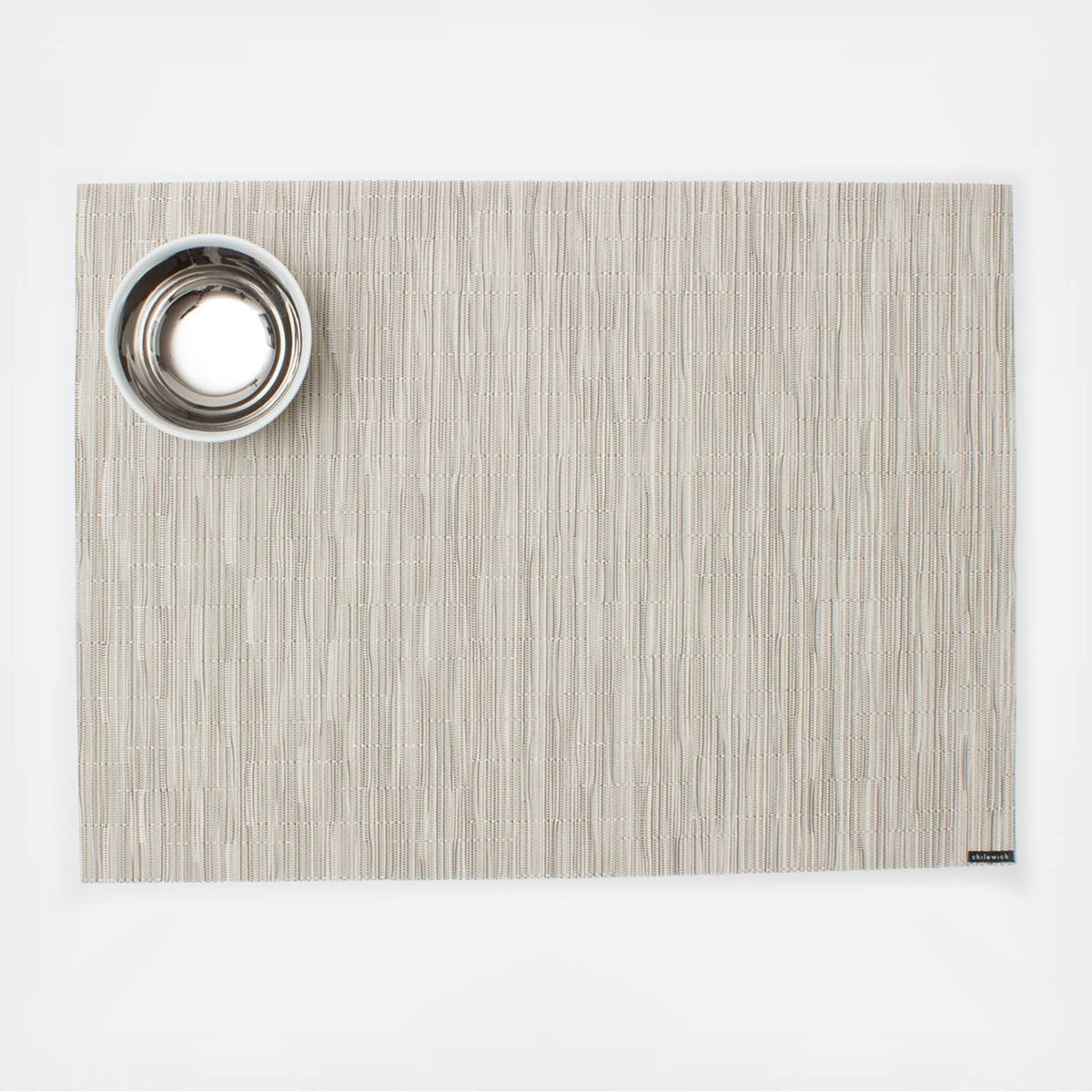 Chilewich Easy Care Bamboo Rectangular Placemat Chilewich Color: Chalk