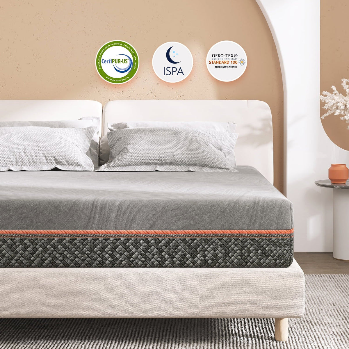10 inch Queen Gel Memory Foam Mattress in a Box. Queen Size