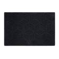 Mainstays Solid High Low Loop Kitchen Mat 18in x 27in Black
