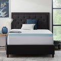 Lucid Breathable Knit Skirt Style Mattress Cover, King, White