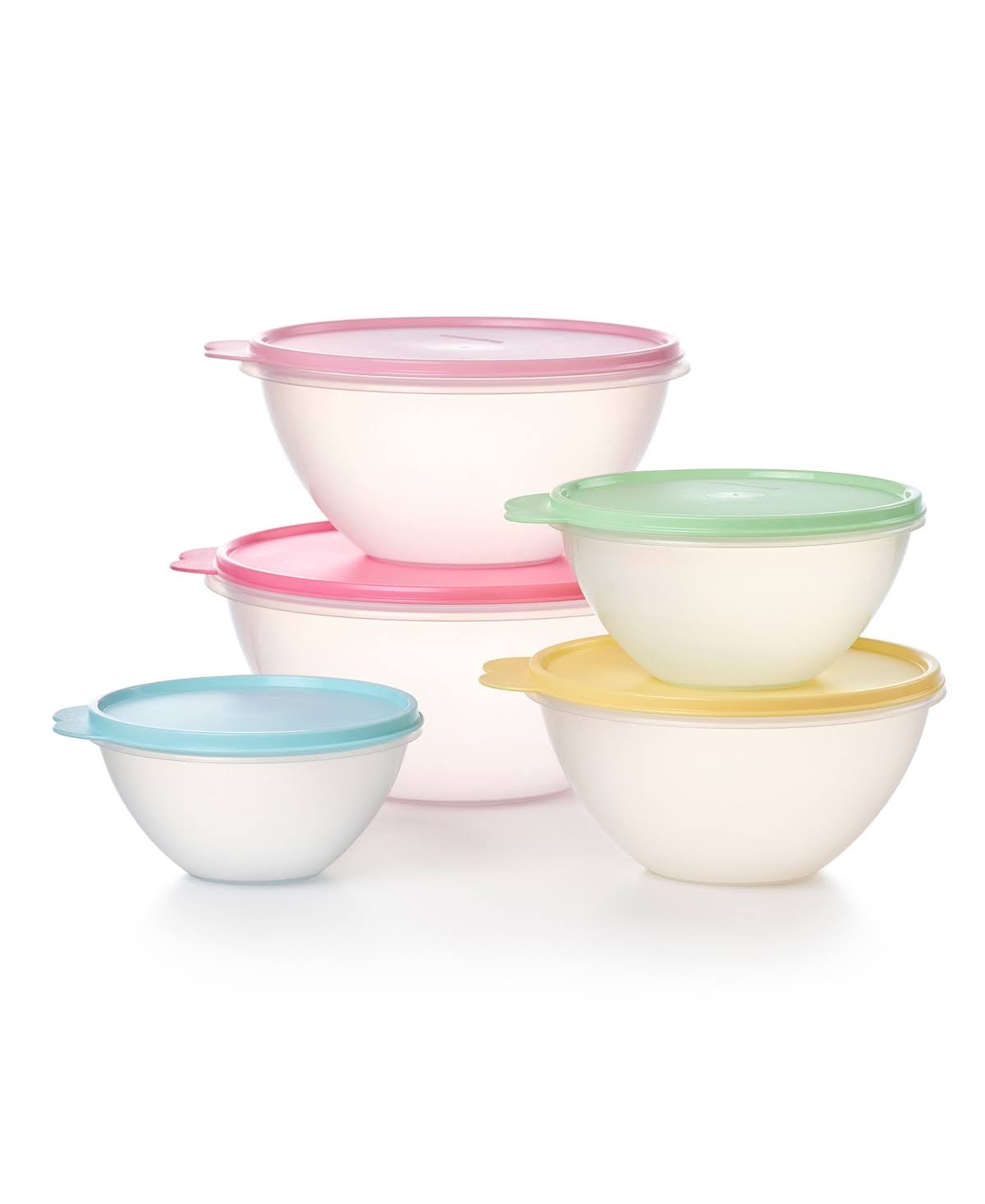 Tupperware Wonderlier 10 PC Vintage Container Set - Multi