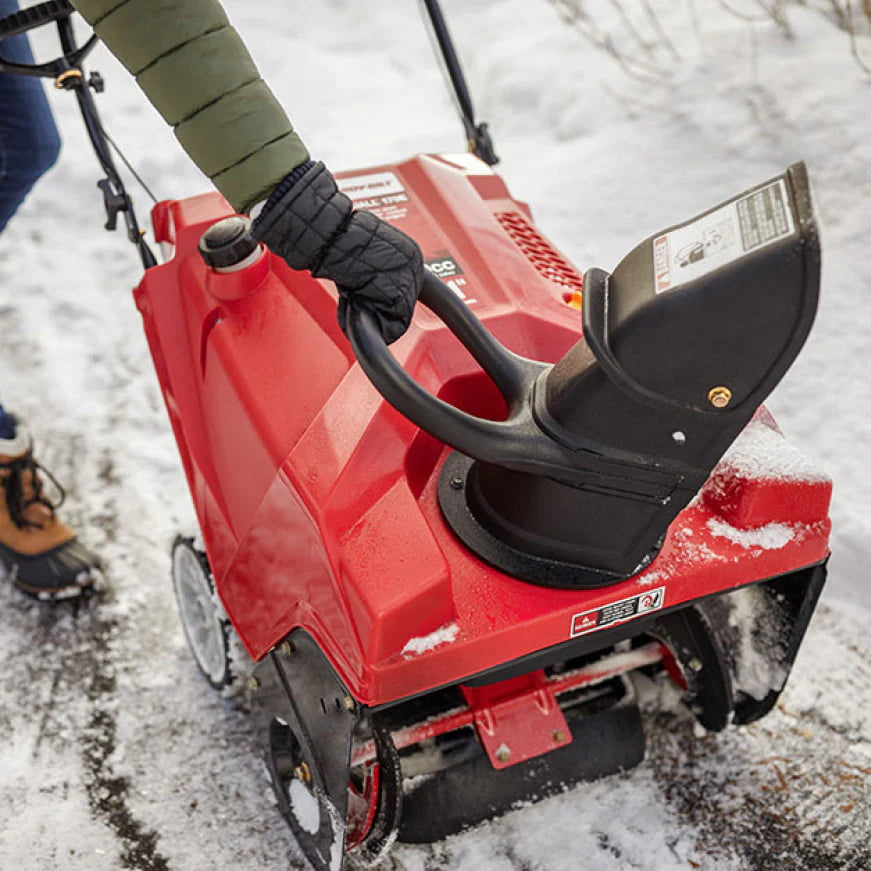 Restored Premium Troy - Bilt Squall 21 In. 123 Cc Single - Stage Gas Snow Blower with E - Z Chute Control Model 123R (Refurbished)
