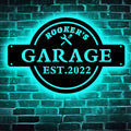 Custom Neon Garage Sign, Personalized Garage Sign, Custom Garage Name Sign, Garage Light Up Sign, Garage LED Sign, Garage Neon Sign Custom