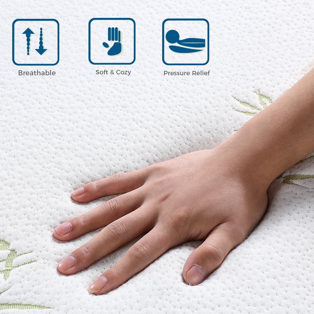6 inch Queen Memory Foam Folding Mattress - 78 x 58 x 6