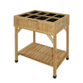 VegTrug Elevated Herb Planter, Natural