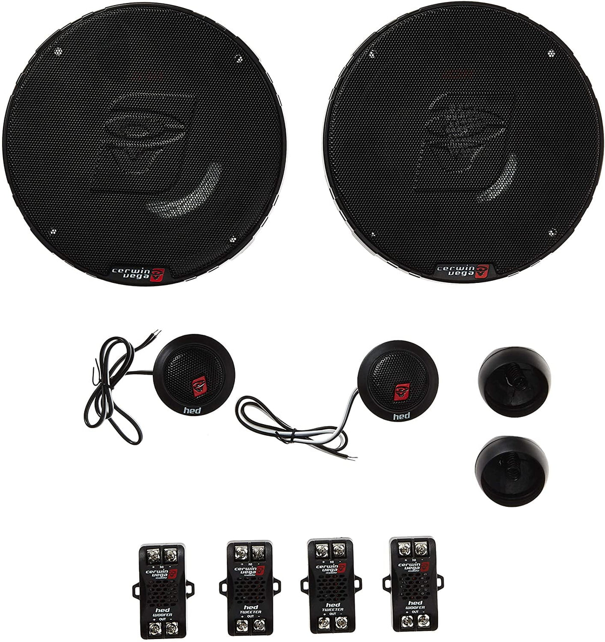Cerwin Vega H765C + H7652 HED Series 6.5" Component & 6.5" 2 Way Speaker System