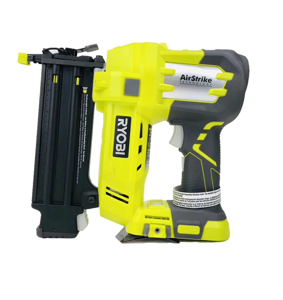 Ryobi 18V ONE+ 18 Gauge Cordless Brad Nailer Kit (Includes: P320 Brad Nailer, P102 Lithium - Ion Battery Pack, P118b Charger)
