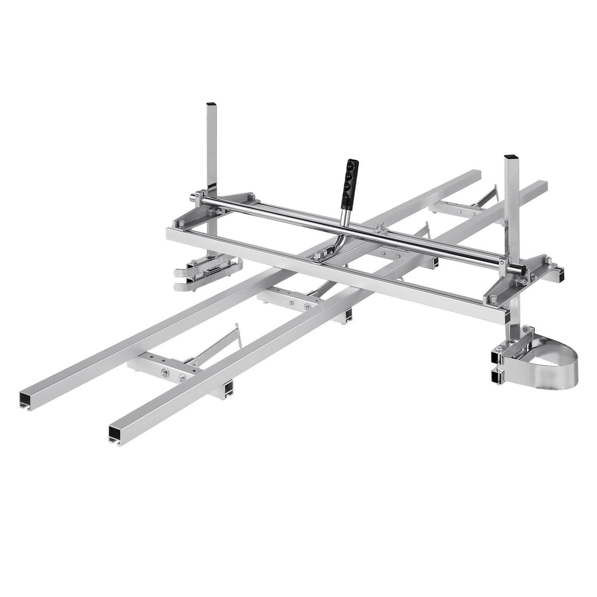 VEVOR Chainsaw Mill and Rail Mill Guide System, Portable Sawmill 14 inch-36 inch Guide Bar, 9ft Aluminum Saw Milling Rail Guide with Chainsaw Planking