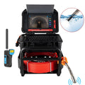 Aoile Sewer Camera with Locator, 10.1" Drain Camera with 30m/100ft Cable, Pipe Camera W/12 Adjustable Leds & DVR, Waterproof IP68, Black