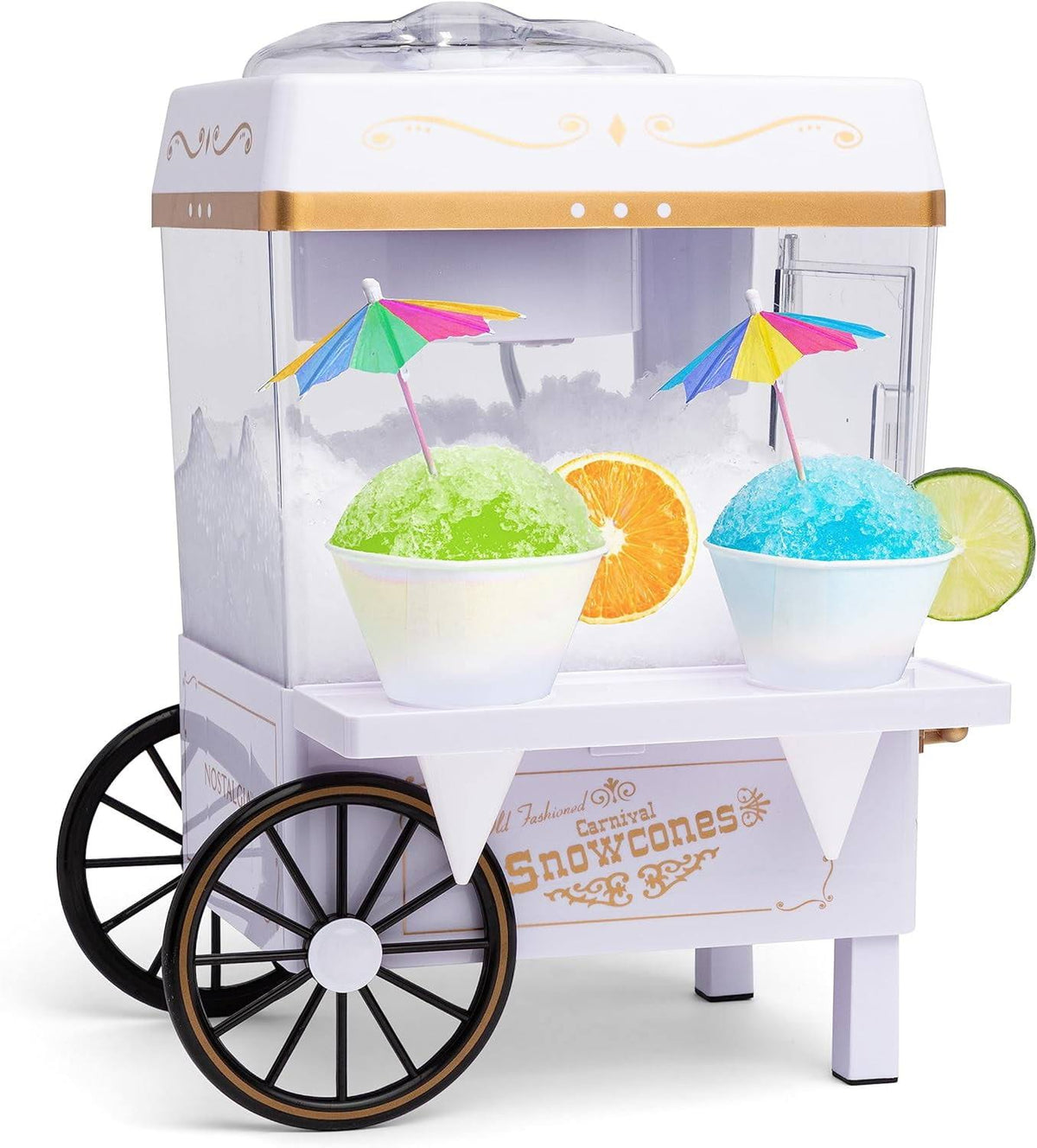 Nostalgia Snow Cone Maker White