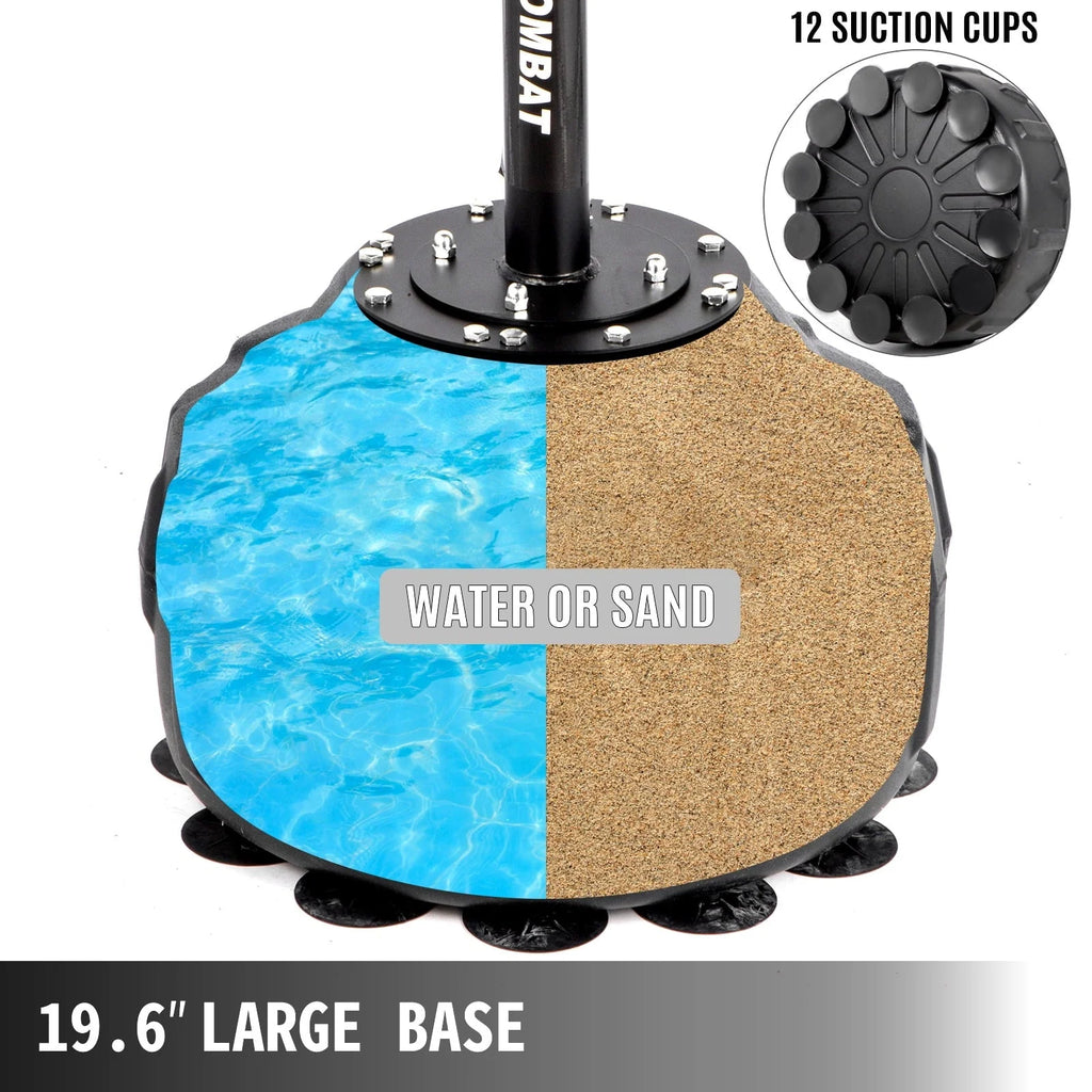 Vevorbrand Boxing Speed Trainer, Rapid - Reflex Boxing Bar, Training Boxing Ball with Reflex Bar & Gloves, Solid Speed Punching Bag Free Standing, Adjustable Height, for Adult&Kid, with Two Ball