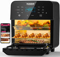NuWave Brio Air Fryer Smart Oven, 15.5-qt X-Large Family SIZE,SS Rotis