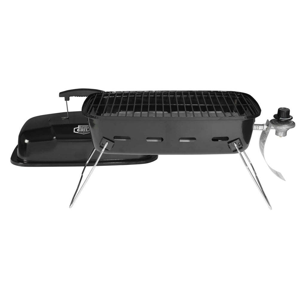Grill 17.5 10.000 BTU Portable Propane Gas Grill. Black