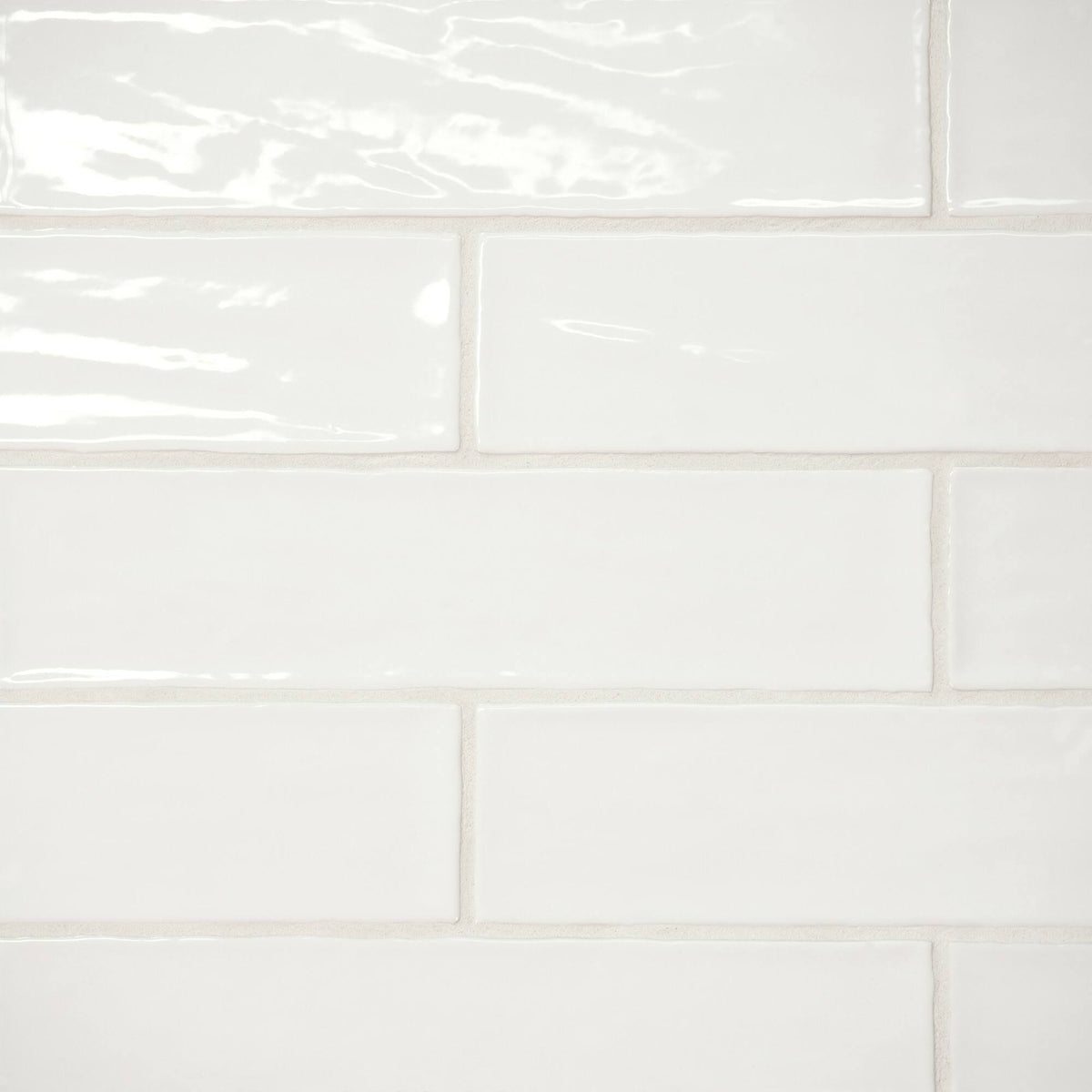 Bedrosians Marin 2.5" x 10" Ceramic Wall Tile, Pearl White (28-Pack, 5.09 SF)