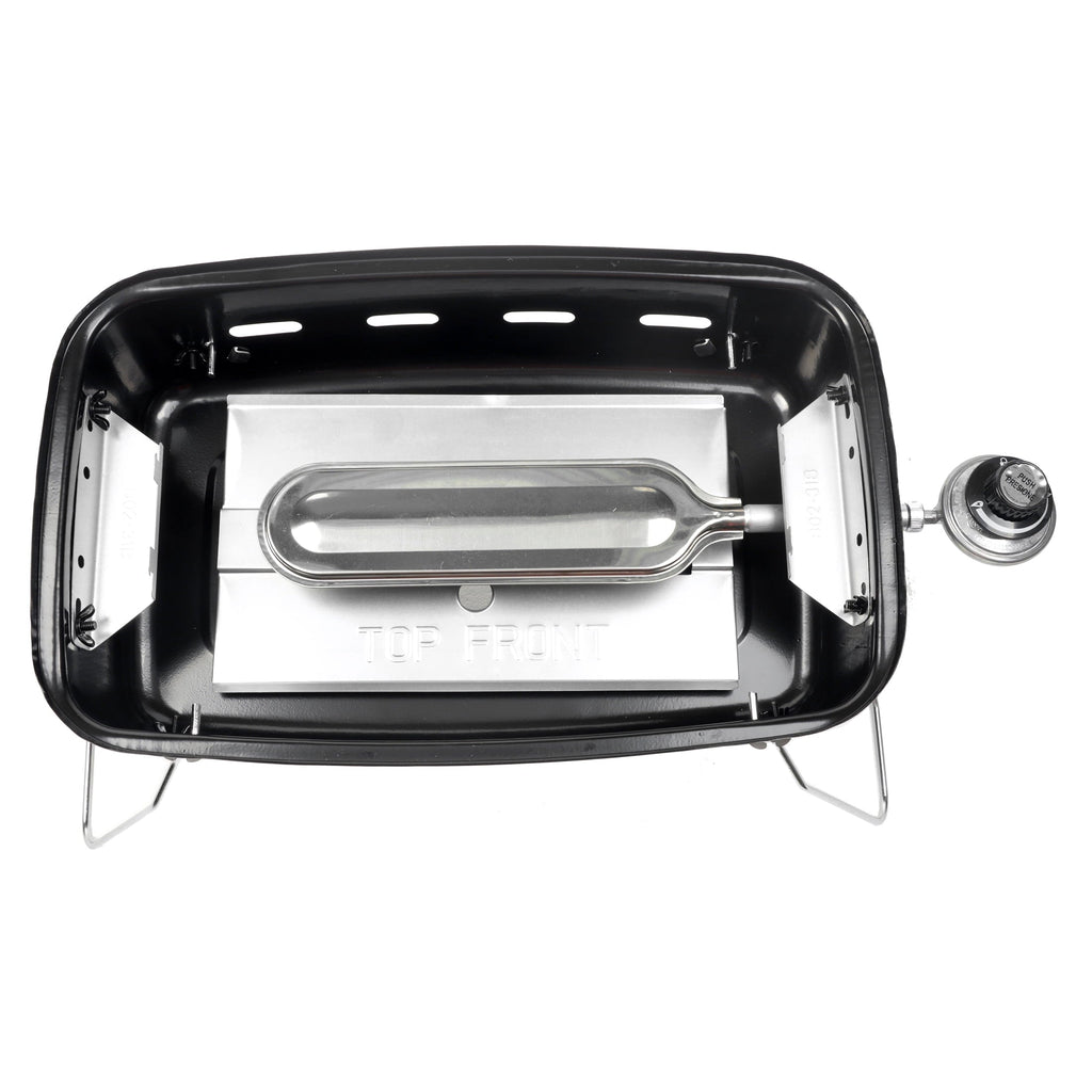 Grill 17.5 10.000 BTU Portable Propane Gas Grill. Black