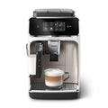 Philips EP3347/90 3300 Series LatteGo Kaffeevollautomat 1,8L – SilentBrew, AquaClean, 12-stufig, Schwarz/Chrom