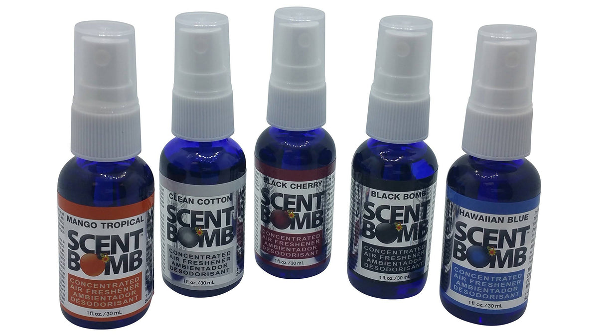 Super Strong Scent Bomb Car Home Air Freshener Highly Concentrated 1oz (4 Assorted Scents ( Random))