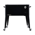 Permasteel 80 Qt. Patio Cooler - Black