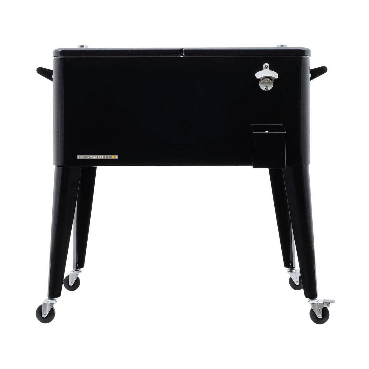 Permasteel 80 Qt. Patio Cooler - Black