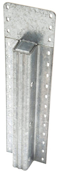 Lifetime Steel Post - 7'6 Galvanized Post with Clear Powdercoat Finish(7 ft. 6 in)