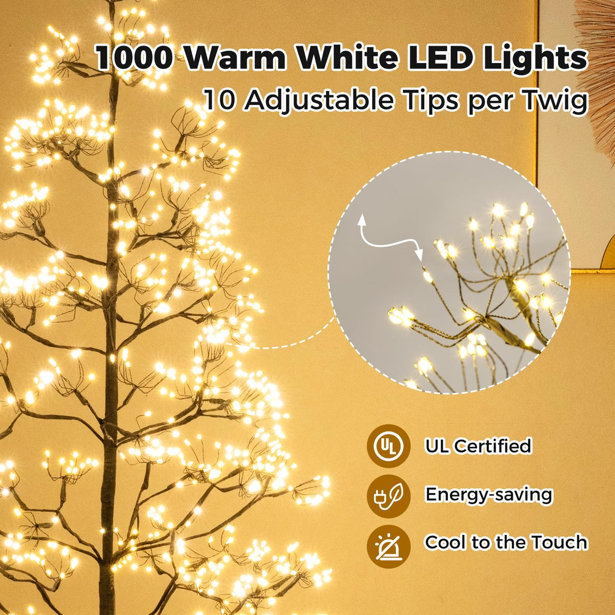 5/6/7 FT Lighted Alpine Tree for Christmas, Pre-lit Artificial Cedar Tree with Weighted Base