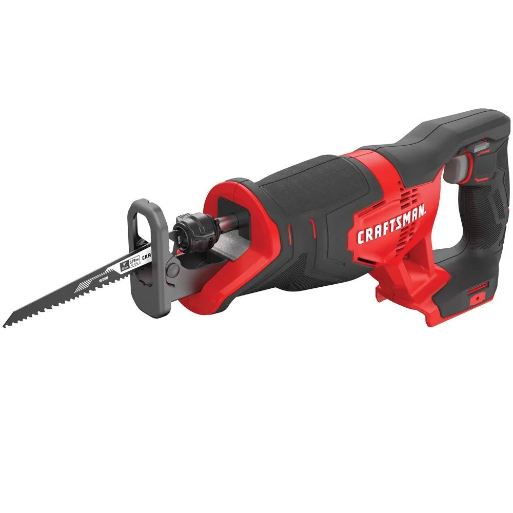 CRAFTSMAN V20 Reciprocating Saw, Cordless, Tool Only CMCS300B
