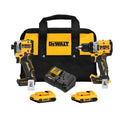 20V MAX XR Cordless Drill/Driver, ATOMIC Impact Driver 2 Tool Combo Kit, (2) 2.0ah Batteries, Charger, and Bag