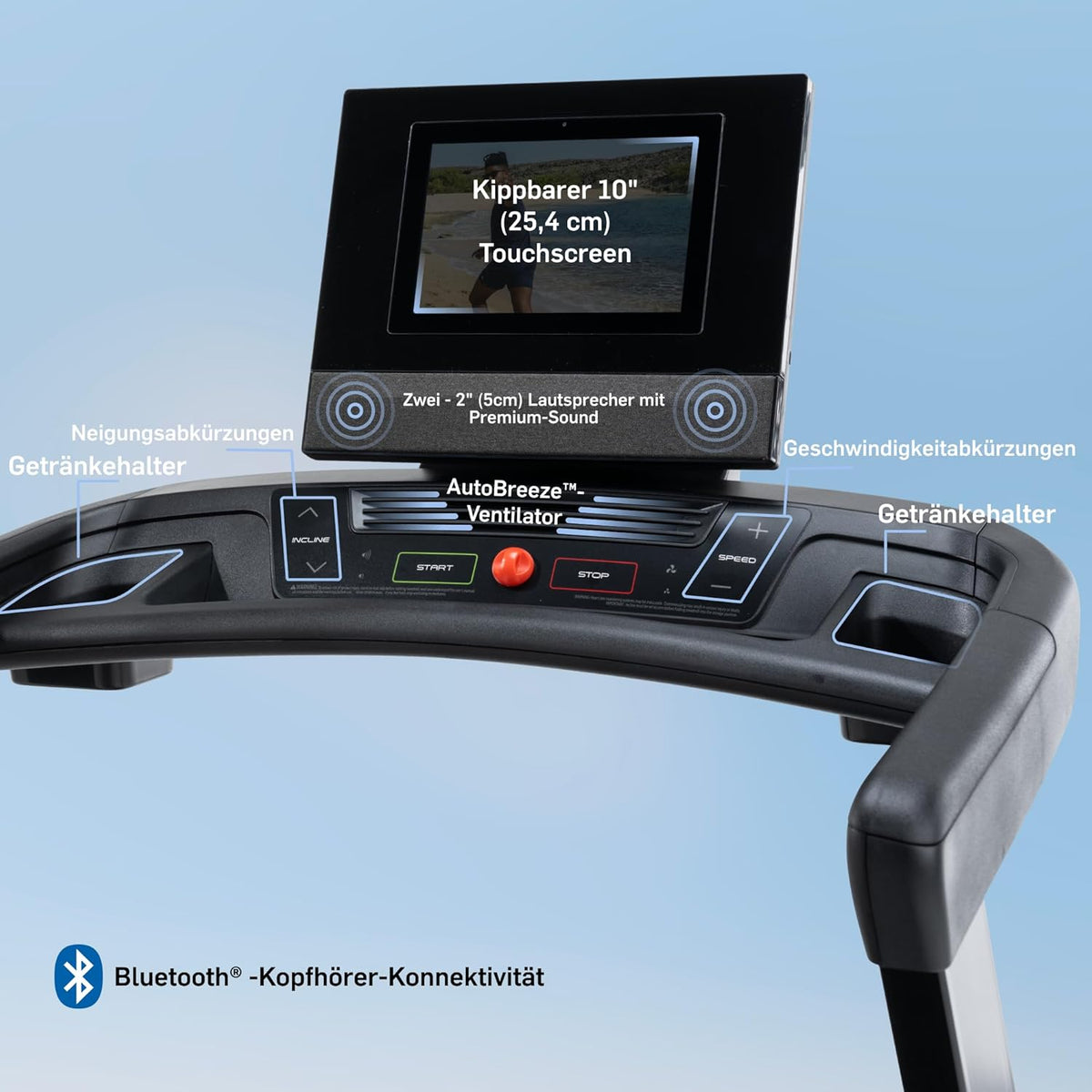 NordicTrack T-Serie: Laufband für Zuhause mit Steigung, Bluetooth & hoher Tragkraft ✨