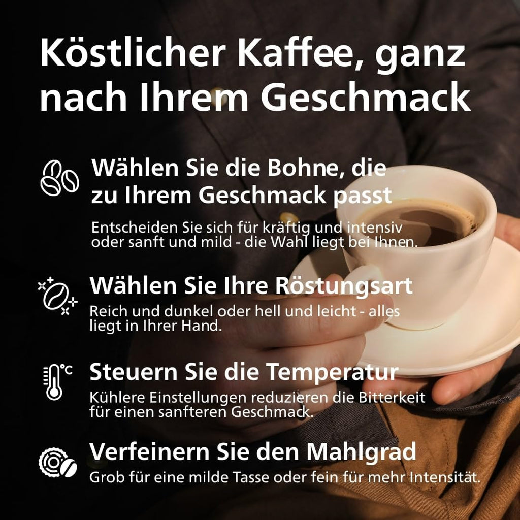 Philips EP2220/10 2200 Series Kaffeevollautomat 1,8L – Panarello, Aroma Seal, Touch Display, Schwarz