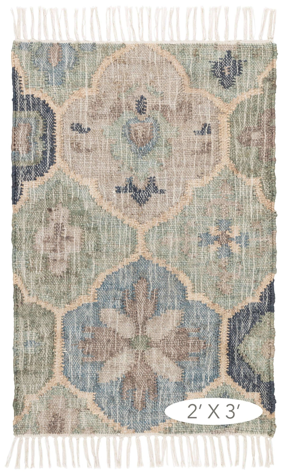 Dash & Albert Pali DA1399 Blue Rug 2'0"x3'0"