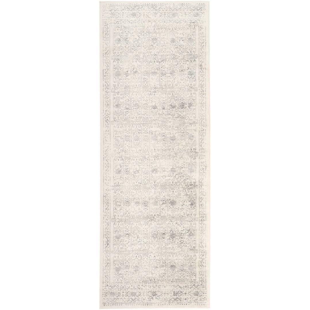 DeSoto Oriental Cream/Gray Area Rug Laurel Foundry Modern Farmhouse Rug Size: Runner 2'7" x 10'