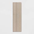 2'x7' Beachside Grid Outdoor Rug Naturals ÿ Threshold Designed with Studio McGee