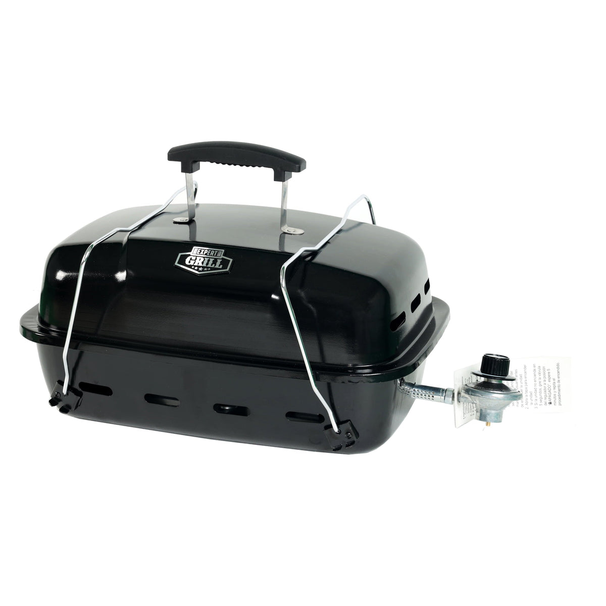 Grill 17.5 10.000 BTU Portable Propane Gas Grill. Black