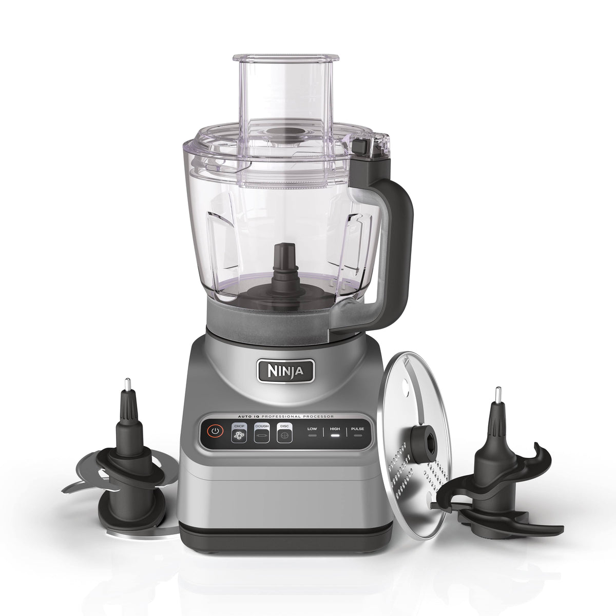 Ninja BN600 Professional Food Processor, 850 Watts, 9-Cup Capacity, Auto-iQ Preset Programs