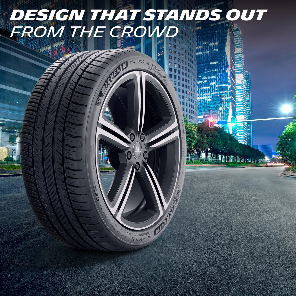 Michelin Pilot Sport All-Season 4 All-Season 255/35ZR18 94Y XL Passenger Tire