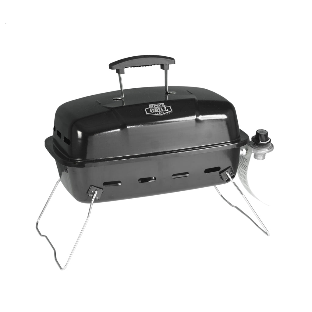 Grill 17.5 10.000 BTU Portable Propane Gas Grill. Black