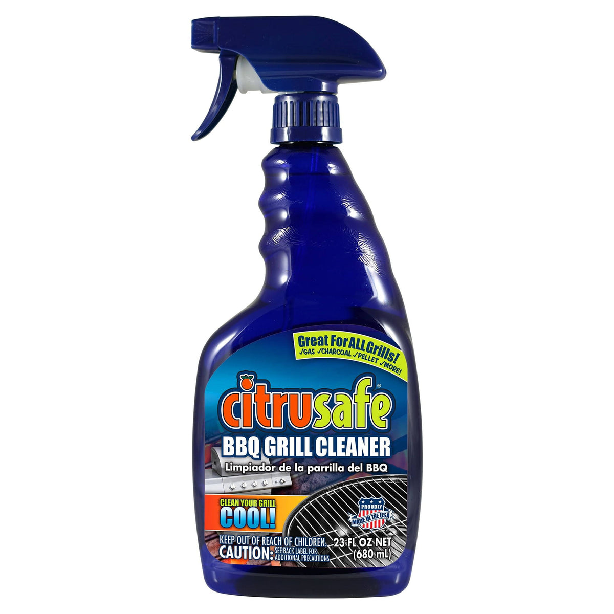 Citrusafe BBQ Grill Grate Cleaner, 23 fl oz