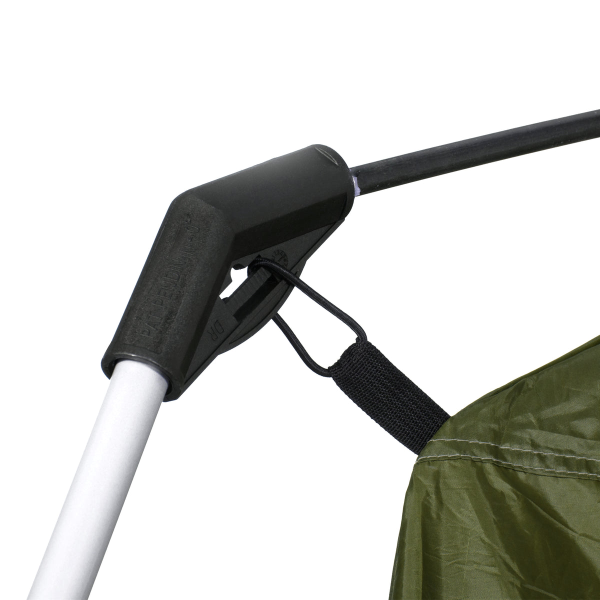 Outsunny Zelt für 4-8 Personen mit 2 Schlafzimmern 2 Aufbewahrungstaschen und Mesh-Fenstern 400x275x210 cm Grün