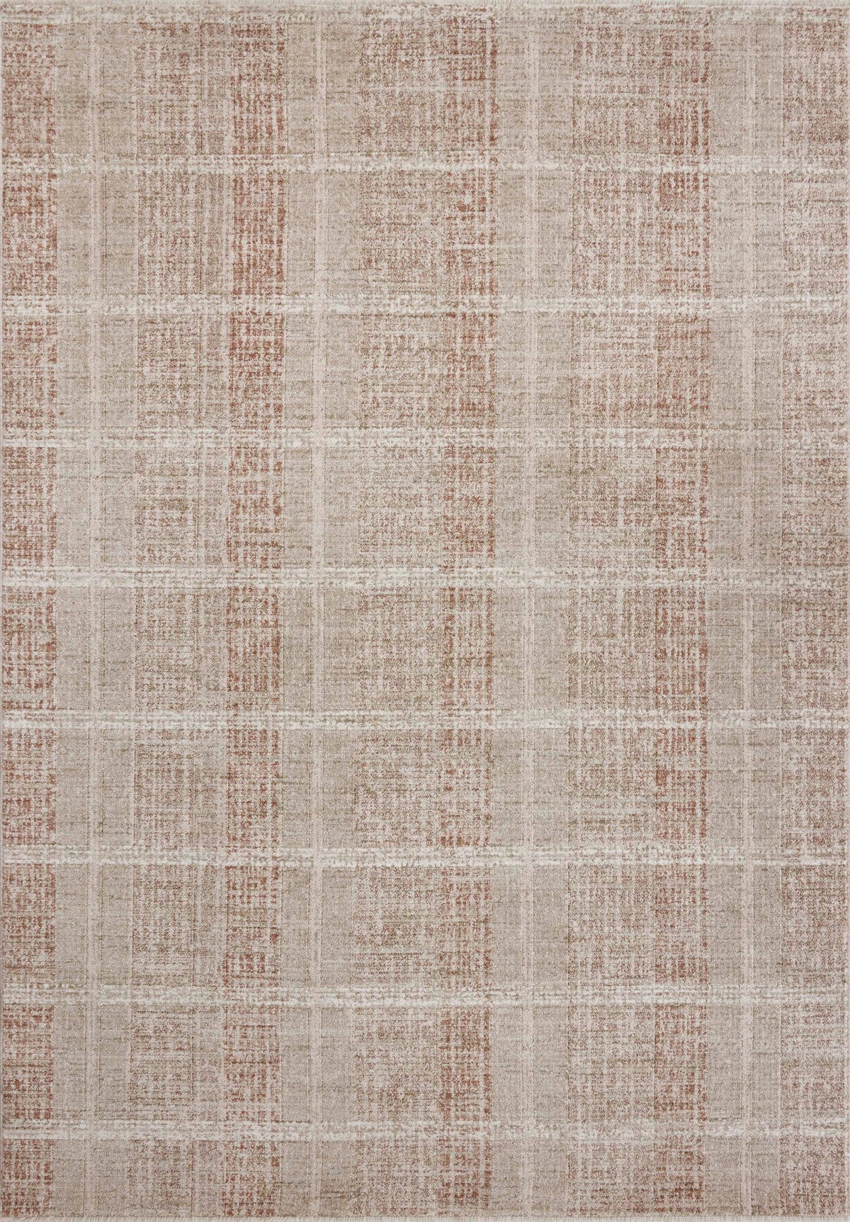 Angela Rose x Loloi Ember EMB-02 Clay Sand Rug - 7 ft 10 in x 10 ft