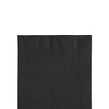 Jet Black Beverage Napkins 100ct