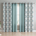VCNY Home Jackston Window Curtain Set Blue